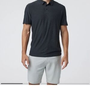 Men's Charcoal Strato Tech Polo